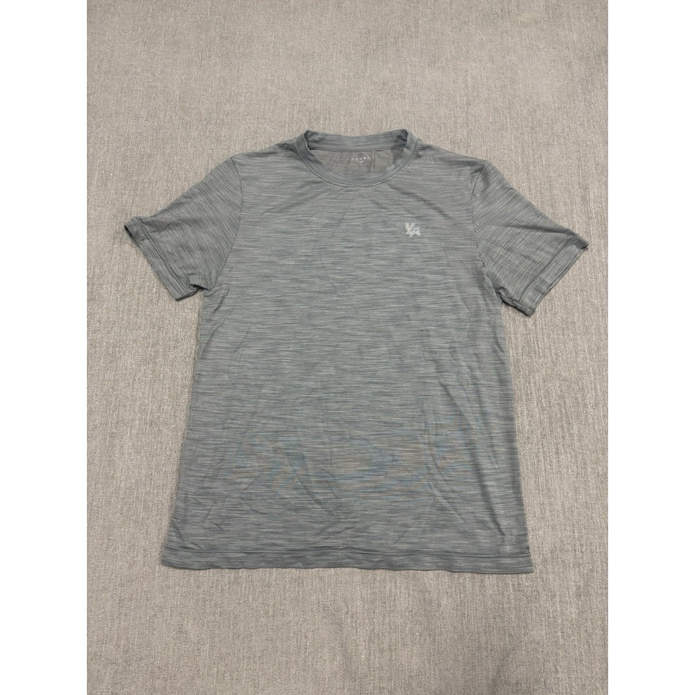 Young LA Performance T-Shirt Womens Size Large Heather Gray Gym Performance Top